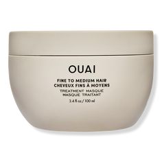 Travel Size Fine To Medium Hair Treatment Masque - OUAI | Ulta Beauty Ouai Hair Products, Ouai Hair Mask, Ouai Hair, Best Hair Mask, Vegan Hair, 2024 Christmas, Hair Thickening, Fame Dr, Christmas 2024