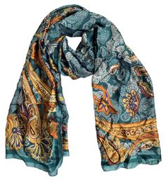 PRICES MAY VARY. Dimensions for Scarf:this Length:70.86 inches,Width is 35.43 inches,(180cmx90cm).Great as a shawl, head wrap, stole or lightweight scarves for women. Made of Polyester,silk feeling scarf. feels Super soft and smooth, lightweight and comfortable Lightweight and nice scarf can be worn all year round in all weathers ,it's a perfect decoration for your outfit. You can wear it as spring scarfs for women or summer scarfs for women or fall scarfs for women or winter scarfs for women. T Summer Shawl, Cooling Scarf, Elegant Scarves, Spring Scarves, Pattern Scarf, Hijab Scarf, Fall Scarves, Dressy Fashion, Fashion Scarves