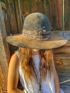 Flat Brimmed Hat Women, Oakley Hat, New Mexico Style, God Daughter, Custom Cowboy Hats, Bucking Horse, Northern New Mexico, Rodeo Girls, Cowboy Love