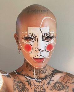 Halloweenský Makeup, Face Art Makeup, Graphic Makeup, Character Makeup, Halloween Makeup Inspiration, Dope Makeup, Creative Eye Makeup