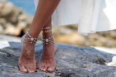 Silver color crystal wedding barefoot sandals, bangle,cuff, wedding anklet,barefoot sandal,ankle cuff,boho sandal barefoot shoes Handmade Bohemian Barefoot Sandals For Beach Wedding, Adjustable Silver Anklets For Beach Wedding, Bohemian Silver Jewelry For Beach Wedding, Adjustable Bohemian Anklets For Beach Wedding, Silver Bohemian Barefoot Sandals For Beach Wedding, Bohemian Silver Barefoot Sandals For Beach Wedding, Handmade Ankle Wrap Barefoot Sandals For Wedding, Elegant Toe Ring Anklets For Beach, Beaded Anklets For Summer Destination Wedding