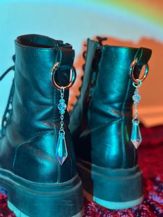 Beautiful whimsical and fun boot charms to shine you to your path ✨a simple touch of magic on your boots. Boot Charms, Whimsical Fairy, Shoe Clips, To Shine, Gravity Falls, Gravity, Clothing And Shoes, Etsy Accessories, Bathing Beauties