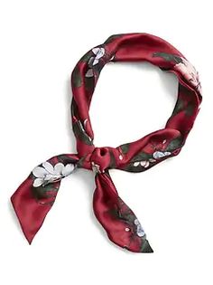 Women's Accessories - New Arrivals | Banana Republic Elegant Multicolor Silk Scarf With Ties, Elegant Red Scarf Bandana, Casual Adjustable Scarf Neckwear, Chic Multicolor Rectangular Scarves, Trendy Spring Scarves With Ties, Trendy Scarves With Ties For Spring, Elegant Multicolor Scarf, Casual Summer Scarf Neckwear, Elegant Red Square Scarf