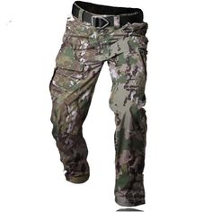 West Louis™ Waterproof Tactical Elastic Pants Green2 / S - West Louis Camo Style, Tactical Cargo Pants, Combat Trousers, Casual Cargo Pants, Waterproof Pants, Military Pants, Camo Fashion, Military Tactical, Tactical Pants