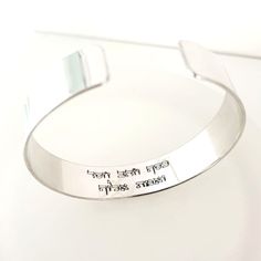 Sterling Silver Wide Cuff Bracelet for Women, Personalized Cuff Bracelet, Custom Bracelet For wife, Grandma Womens Birthday Gift Mothers Day, Personalized Gift for her Elegant and stylish sterling silver cuff bracelet in polished finish! Ready to be adored, this shiny bracelet pairs well with any of her elegant looks. Crafted in minimalist style, it will feature the engraving you choose. Women's engraved bracelets are the top gift option to any occasion. The personalized cuff is crafted of high Engraved Cuff Bracelets For Anniversary, Engraved Cuff Bracelet For Anniversary, Anniversary Engraved Cuff Bracelet, Silver Bangle Cuff Bracelet For Personalized Gift, Elegant Cuff Bracelet With Engraving Option For Gift, Classic Wide Band Bangle Gift, Classic Wide Band Bangle As Gift, Classic Cuff Bangle As Gift, Classic Cuff Bangle For Gifts