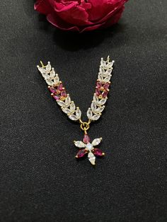 Polish 22k yellow gold plating  Stone simulated  White Cubic zirconia & ruby These are hand setting work ( Hand made with love for our laddu Gopal ji) Made by Ray fineornates Jewellery from India - for your every type of occasion and mood ✔ HIGH QUALITY~ We make everything by hand and pay extra attention to high-quality materials. Our products are all sanitised.   ✔ Dazzling~ Our handmade product bring you the superior feeling in every occasion, in the office or in the evening to go out, the min Spiritual Gemstone Jewelry For Diwali, Gold Plated Kundan Necklace For Temple Jewelry Gift, Yellow Gold Kundan Necklace Gift For Diwali, Temple Jewelry Style Gold Plated Kundan Necklace As Gift, Yellow Gold Kundan Necklace With Gemstone For Gift, Gold Plated Jewelry For Puja And Festivals, Gold Plated Necklaces For Diwali Gift, Kundan Necklace With Round Pendant For Gift, Hallmarked Kundan Necklace Gift For Diwali