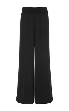 Black Palazzo Pull On Pants  by ATM Now Available on Moda Operandi Pull On Pants, Pre Fall, Moda Operandi, Fashion Collection, Pajama Pants, Sweatpants