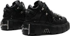 Grunge Low-top Sneakers For Streetwear, Black Punk Style Round Toe Sneakers, Edgy High-top Sneakers For Streetwear, Alternative Black Sneakers For Streetwear, Punk Style Lace-up Platform Sneakers, Punk Lace-up Platform Sneakers, Punk Style Platform Lace-up Sneakers, Punk Platform Lace-up Sneakers, Punk Style Low-top Platform Sneakers