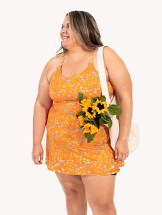 Kitty and Vibe's Play Dress comes in sizes XS-5XL. With a built-in bra, built-in shorts, pockets & adjustable straps, you'll never want to take it off. Shop the Play Dress now! Exercise Dress, Play Dress, Lily Pulitzer Dress, All In One, Adjustable Straps, Built In, Kitty, Summer Dresses, Bra