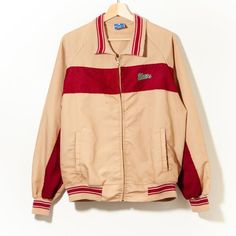 70s Vintage Vito's Champion Coaches Bomber Jacket Made in USA Corduroy Two Tone Single Stitch LARGE : see measurements for exact fit !!!Measurements: Chest : 23"  (Pit To Pit)  Length : 25.5"  (Center Back Neck to Hem)Condition: 8/10, small grease stain on front, see photos   *USE ZOOM FOR DETAILS.Material:  80% Cotton , 20% Polyester Tag / Brand : Champion Made in USAHippie Shirt Distressed Italian Restaurant Bar Club*PLEASE BE AWARE THESE ITEMS ARE VINTAGE AND SHOW SIGNS OF WEAR. *There may be Vintage Beige Cotton Outerwear, Retro Corduroy Outerwear With Corduroy Collar, Retro Cotton Track Jacket For Winter, Retro Cotton Track Jacket With Long Sleeves, Tommy Hilfiger Hoodie, Hippie T Shirts, Grease Stains, Hippie Shirt, Bar Club