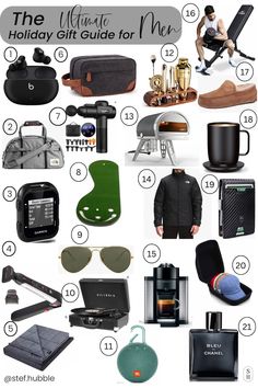 the ultimate holiday gift guide for men