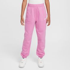 Sweet Pants, Oversized Pants, Boys And Girls Club, Pants Nike, Nike Joggers, Pink Nike, Running Late, Pink Nikes, Girls Club