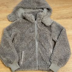 I’m Selling A Brand New With Tags Abercrombie & Fitch Sherpa Jacket. Super Cute And Soft! The Hood Is Removable. Size Small. Retailed For $89. #Abercrombie #Aritzia #Urbanoutfitters #Brandymeville Warm Hooded Sherpa Outerwear, Winter Hooded Jacket With Fleece Lining And Cozy Fit, Gray Comfortable Hoodie Outerwear, Gray Fleece Outerwear With Double-lined Hood, Hooded Fleece Jacket With Faux Fur Lining For Winter, Cozy Fit Outerwear With Adjustable Hood, Winter Sherpa Hooded Jacket With Fleece Lining, Winter Hooded Jacket With Fleece Lining In Sherpa, Winter Hooded Sherpa Jacket With Fleece Lining