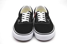 UNISEX VANS ERA CORE CLASSIC BLACK/WHITE VN000OEWBLA SKATE SHOE CANVAS | eBay Skateboarding Canvas Shoes With White Sole, Vans Canvas Shoes With Gum Sole For Streetwear, Casual Vans Skate Shoes For Streetwear, Retro Black Skate Shoes For Streetwear, Classic Vans Canvas Shoes For Streetwear, Classic Skate Shoes With Laces For Streetwear, Classic Skate Shoes For Streetwear, Classic Canvas Shoes With Vulcanized Sole For Skateboarding, Black Sporty Canvas Shoes For Skateboarding