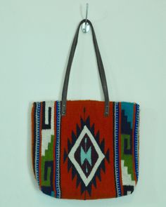 Multicolor Weaving Work Bag For Everyday, Everyday Multicolor Shoulder Bag With Weaving Work, Rectangular Red Bag With Weaving Work, Red Rectangular Bags With Weaving Work, Red Shoulder Bag With Leather Handles For Market, Red Double Handle Shoulder Bag For Market, Red Handwoven Shoulder Bag, Red Handwoven Shoulder Bag For Travel, Handwoven Red Shoulder Bag For Travel