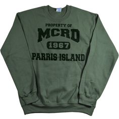 Parris Island, Military Wallpaper, Graduation Year, Coffee Sweatshirt, United States Marine Corps, Crew Sweatshirts, Marine Corps, Air Jet, Men's Fashion