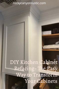 kitchen cabinet refacing - the easy way to transform your cabinets