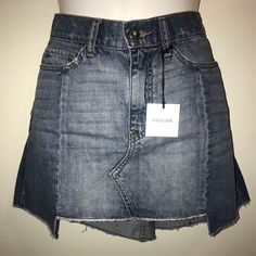 Sneakpeek Denim High-Low Skirt Size: S Color: Slight Two-Tone Denim Wash 5 Pockets Zipper W/Button 12 Inches Long (Front) 15 Inches Long (Back) New W/Tags Casual Blue Mini Hem Denim Skirt, Cutoff Cotton Skort In Medium Wash, Blue Cutoff Skort With Pockets, Medium Wash Cotton Cutoff Skort, Dark Wash Cotton Cutoff Skort, Light Wash Cotton Cutoff Skirt, High Waist Denim Skort In Medium Wash, Light Wash Denim Cutoff Mini Skirt, Cutoff Denim Mini Skirt In Dark Wash