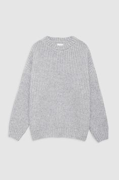 ANINE BING Sydney Crew Sweater - Light Heather Grey Family Christmas Pictures Outfits, Christmas Pictures Outfits, Family Christmas Outfits, Family Photoshoot Outfits, Family Christmas Pictures, Matching Pjs, Camel Sweaters, Winter Capsule Wardrobe, Kpop Couples