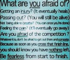 an image with the words'what are you afraid to finish?'on it