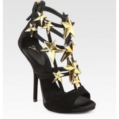 Authentic Giuseppe Heels Size: 36 Color: Black W/Gold Stars Material: Suede No Need To Ask If It’s Available If It Doesn’t Say Sold It’s Available Please Ask All Other Questions Low Ball Offers Will Be Declined Or Go Unanswered This Item Is In My Ny Storage Unit, I Live In Jersey It May Take A Couple Days To Ship Out Star Heels, I ❤ Ny, Gold Star, Gold Stars, Storage Unit, Giuseppe Zanotti, Take That, Women Shoes, Heels