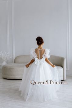 Wedding Princess Dress With Tulle Skirt, Princess Style First Communion Dress With Tulle Skirt, Princess Style First Communion Dress With Tulle Ball Gown, Princess Wedding Dress With Tulle Skirt, Tulle Ball Gown Princess Dress For Wedding, First Communion Dress With Tulle Skirt For Pageant, Princess Style Tulle Tutu Dress For First Communion, Tulle First Communion Dress For Pageant, First Communion Tulle Dress For Pageant