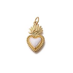 Gold charm of a heart with flames. Ideal and beautiful for your charm necklace or charm bracelet.




 Size: approx. 23 mm




 Material: 14k gold plated with e-coating

 The price is per piece Fire Heart, Gold Charm, Charm Necklace, Gold Plate, Charm Bracelet, Plating, Neon, Gold