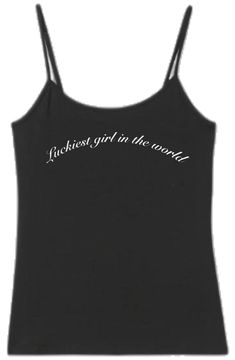 Girl Tank Top, Tanktop Girl, Tank Girl, Lucky Girl, Cold Water, Screen Printing, Bleach, Hand Wash, Tank Top