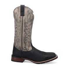 Step into comfort and style in our Laredo cowboy approved Isaac boots. They are made of a rich burnished leather with an eye-popping stitch design. The removable comfort orthotic is breathable, anti-fungal and anti-microbial. Good looking and good wearing boots.Features: Comfort, Orthotic FriendlyClosure Type: Pull OnShaft Circumference: 13 InchesBoot Shaft Height: 13 InchesShoe Heel Height: 1 InchUpper/Outer Base Material: 100% LeatherShoe Lining Material: PolyesterSole Material Content: 100% … Rugged Fitted Boots For Rodeo, Rodeo Moto Boots With Moc Toe And Reinforced Heel, Moc Toe Moto Boots With Reinforced Heel For Rodeo, Black Snip Toe Boots For Ranch, Western Moto Boots With Leather Sole For Outdoor, Country Style Black Round Toe Boots, Black Country Style Boots With Round Toe, Western Black Boots For Country Events, Black Western Boots For Country Events