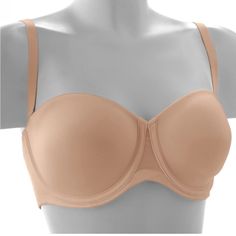 Maidenform 07130 Underwire Lined Pure Genius Strapless Bra Beige 36 C. New With Tags But Not In Original Packaging. Lightly Lined, Underwire Cups With Smart Zone Technology Provide Shaping And Uplift All The Way To The Underarm. Side Boning Offers A Bit Of Extra Support. Stay There Power Band Keeps Bra In Place. H0579 Strapless Bra, Women's Intimates, The Way, Packaging, Technology, Pure Products, Bra, Band, Tags