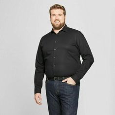 Goodfellow & Co Standard Fit Long Sleeve Dress Button-Down Shirt. Brand New With Tags. 97% Cotton, 3% Spandex M Neck 15-15.5 Chest 38-40 Sleeve 33.5-34 Xl Neck 17-17.5 Chest 46-48 Sleeve 35.5-36 Xxl Neck 18-18.5 Chest 50-52 Sleeve 36.5-37 Don't Forgive To Bundled For More Savings. Black Cotton Dress Shirt For Spring, Black Formal Dress Shirt For Spring, Semi-formal Spring Black Dress Shirt, Slim Fit Dress Shirt With Button Closure For Fall, Black Slim Fit Dress Shirt For Spring, Black Slim Fit Dress Shirt For Fall, Black Collared Dress Shirt With Button Closure, Black Dress Shirt With Buttons For Spring, Fitted Button-up Dress Shirt For Fall