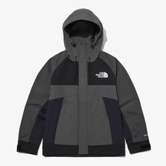 This design is inspired by the mountain jacket, a North Face heritage product. This jacket is waterproof, breathable, and water-repellent, using conductive yarn that allows fine dust to fall off easily, and 2L DRYVENT material that protects the body from fine dust because the moisture permeability hole in the lamination is smaller than that of fine dust. It is a style that can be worn by both men and women for everyday life, camping, and light outdoor activities. The lining is applied for a long Gray Hooded Parka For Outdoor, Urban Windbreaker With Reflective Details For Outdoor Activities, Functional Winter Windbreaker With Reflective Details, Fall Windbreaker With Reflective Details For Outdoor Activities, Urban Outerwear With Reflective Details For Outdoor Activities, Reflective Techwear Outerwear For Outdoor Activities, Outdoor Techwear Outerwear With Reflective Details, Techwear Outerwear With Reflective Details For Outdoor Activities, Outdoor Techwear With Reflective Details