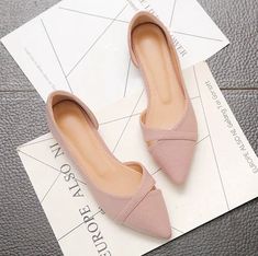 Fedra Flats – Ultra Seller Shoes Casual Shoes Women Flats, Women Casual Flats, Flats Shoes Comfortable, Point Shoes, Casual Flat Shoes, Ballet Slippers, Pointed Toe Shoes, Pointed Toe Flats, Pink Shoes