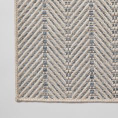 an area rug made out of woven material