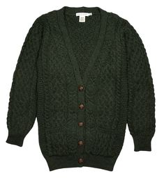 Our made in Ireland fisherman knit cardigan in forest green is lightly heathered and so cozy. We love to wear ours with dark denim and riding boots, or over a floral dress with Wellington Boots. This cardigan runs true to size like the cream cardigan, and does not have an oversized fit like the grey cardigan. 100% Merino Wool. Made in Ireland. Black Silk Dress, Forest Green Color, Cream Cardigan, Wellington Boot, Wellington Boots, Grey Cardigan, The Cream, Dark Denim, Wellington