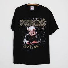 Original 1993 Primus Pork Soda Liquid Pig Tour Shirt. This is a true vintage shirt, not a modern reproduction. Sizes vary so please use measurements for best idea on fit. Front and back graphics. Shirt is in excellent condition, no holes, no stains. This shirt comes laundered and ready to wear. Tag Size: Extra Large Material: 100% Cotton Pit to Pit: 22.5 inches Collar to Hem: 28 inches Graphics Shirt, Grunge Y2k, Vintage Band Tees, Tour Shirt, Vintage Shirt, Band Tees, True Vintage, Vintage Shirts, Vintage Tshirts