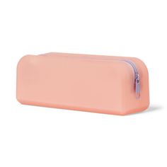 Keep pencils safe in this Rectangle Jelly Zip Pencil Pouch without Glitter from up & up™. This silicone pencil pouch is designed in a rectangular shape with a zipper closure to keep your pens, pencils, sharpeners and more secure, while the compact size makes it easy to stash in a backpack or purse. Designed in a solid color with a smooth texture, it make a fun addition to school supplies. up & up™: We believe making smart choices for the people, places, and pets in your life should be easy and a Preppy Pencil Case, Target Office, Pencil Pouches, Zipper Pencil Case, Pencil Storage, School Glue, Body Stickers, Pencil Boxes, Back To School Supplies