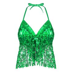 Shipping: Worldwide Express Shipping AvailableDelivery time: 7-15Days Fast ShippingReturns: Fast refund, 100% Money Back Guarantee.Brand Name: iiniimDance Type: Belly DancingMaterial: PolyesterOrigin: Mainland ChinaCN: GuangdongGender: WOMEN Sequin Halter Top For Summer Party, Summer Party Sequined Halter Top, Green Sleeveless Halter Top For Party, Summer Party Halter Top With Fringe, Summer Party Halter Top Camisole, Green Backless Halter Top For Party, Summer Party Fringe Halter Top, Summer Fringe Halter Top For Party, Sleeveless Tops For Summer Costume Party