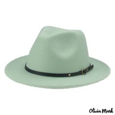 Color: light-green, Size: 54cm Hats Fedora, Fedora Hat Women, Western Cowboy Hats, Women Hats, Childrens Hats, Bowler Hat, Felt Hat, Wide Brimmed, Olivia Mark