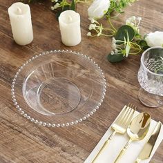 there is a place setting on the table