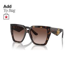 in stock Luxury Brown Shield Sunglasses With Gradient Lenses, Designer Brown Shield Sunglasses With Gradient Lenses, Havana Color, Female Eyes, Women's Sunglasses, Square Frames, Havana, Face Shapes, Gender Female