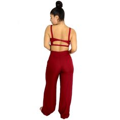 Red Two Piece Crop Top And Pants Set Size Medium Chic Red High-waisted Jumpsuits And Rompers, Chic Red High Waist Jumpsuits And Rompers, Chic Red Loungewear Bottoms, Casual Red High Waist Jumpsuits And Rompers, Crop Top And Pants Set, Crop Top And Pants, Red Two Piece, Top And Pants Set, Fashion Nova