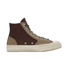 Converse Unisex Custom Chuck 70 Suede By You Sz W7.5 M5.5 In Brown/Camo Nwt Brown High-top Canvas Sneakers With Vulcanized Sole, Khaki Sneakers With Vulcanized Sole And Round Toe, Khaki Sneakers With Vulcanized Sole, Retro Brown Sneakers With Boost Midsole, Khaki Low-top Sneakers With Vulcanized Sole, Khaki Canvas Sneakers With Rubber Sole, Khaki Leather Sneakers With Rubber Sole, Brown Lace-up Custom Sneakers With Vulcanized Sole, Leather Khaki Sneakers With Rubber Sole