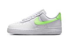 AIR FORCE 1 '07 WMNS DD8959 114 Lime Green Shoes, Nike Air Force 1 07, Stadium Goods, Green Shoes, Nike Air Force 1, Air Force 1, Nike Air Force, Lime Green, Air Force