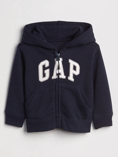 Hoodie Gap, Zip Through Hoodie, Gap Logo, Navy Logo, Blue Logo, Boys Hoodies, Baby Gap, Zip Up Hoodie, Next Day