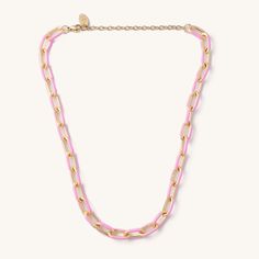 This cutie adds a pop of color to any outfit! 14k gold plating over sterling with acrylic overlay 13 inches with 2 inch extender Acrylic Overlay, Pink Choker, Summer Jewelry, Gold Plating, Penny, Daily Wear, Choker, Color Pop, Shopping Outfit