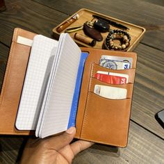 Book Wallet, Field Notes, Travel Wallet, Memo Pad, Travel Wallets, Everyday Carry, Moleskine, Pre Order, Note Pad