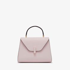 leather Iside Medium Bag color PA in pelle | Valextra Valextra Iside Bag, Elegant Pink Business Bag, Elegant Pink Business Bags, High-end Evening Briefcase, Saffiano Leather Top Handle Bag, Structured Bags With Detachable Handle For Everyday Luxury, Pink Calf Leather Bag For Formal Occasions, Elegant Pink Bag With Round Handle, Saffiano Leather Briefcase With Top Handle