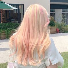 Blonde Pink Hair, 2013 Hairstyles, Pink Hair Highlights, Frozen 2013, Light Pink Hair, Haiwan Comel, Pink Blonde Hair, Funky Hair, Pastel Pink Hair