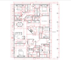 the floor plan for a two bedroom apartment with an attached kitchen, living room and dining area